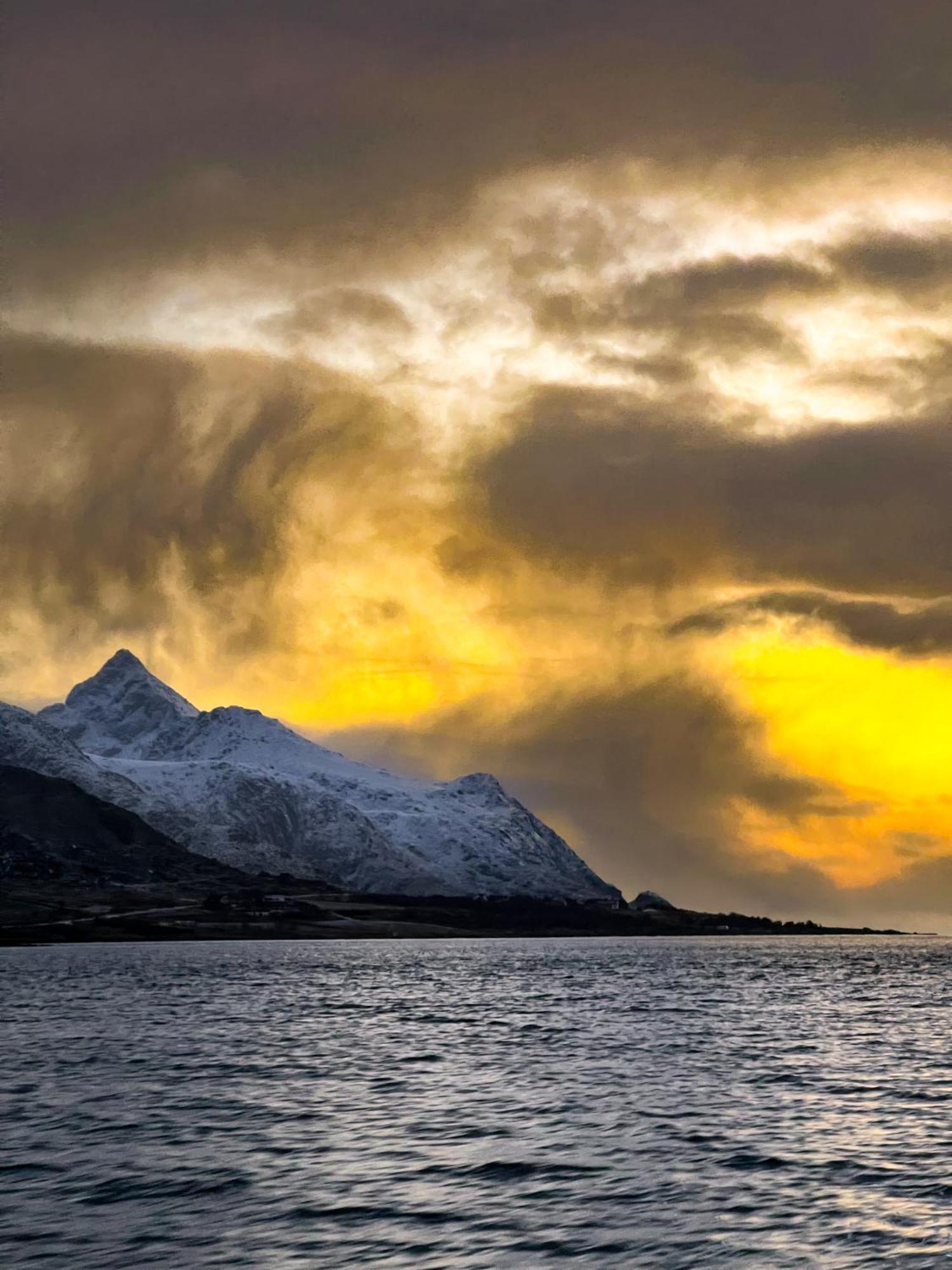New Luxury Cabin Near Henningsvaer Lofoten Kleppstad Dış mekan fotoğraf